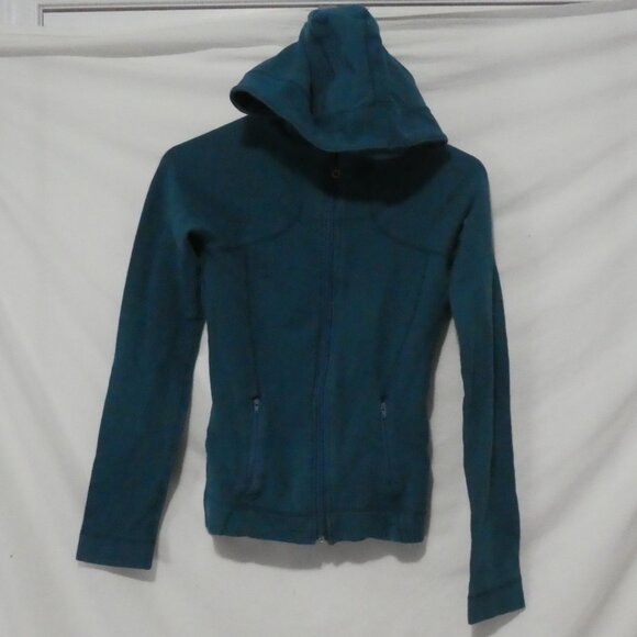 UB SPORTS - Urban Behavior | small | Teal Full-Zip Exercise - Running Hoodie - Picture 1 of 15